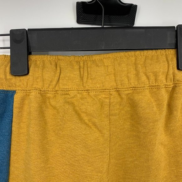 Cat & Jack Shorts Boys Size XS (4/5) Colorblock French Terry Knit Brown Pull On - Picture 8 of 9